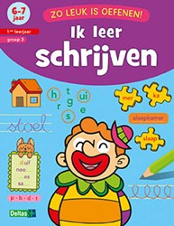 Deltas schrijfoefeningen boek leren schrijven 6-7 jaar voor kinderen