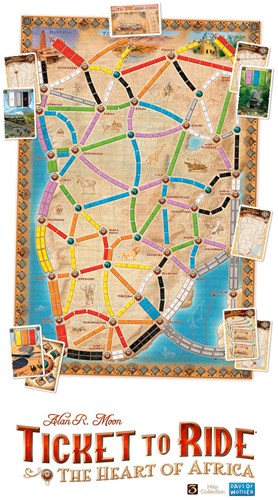 Days of Wonder Ticket to Ride Afrika-2