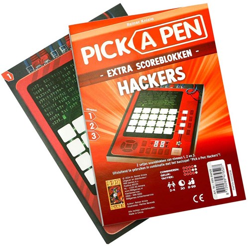 999 Games scoreblokken Pick a Pen Hackers - extra scoreblokken pakket-2