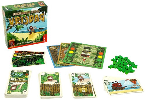 999 Games kaartspel Vrijdag - solo strategisch spel voor 1 speler-2