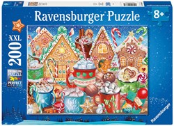 Ravensburger puzzel kerst Candy Canes en Cocoa 200 XXL stukjes