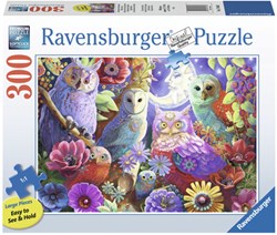 Ravensburger legpuzzel nachtuilen dieren 300 stukjes puzzel volwassenen