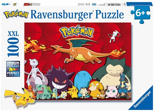 Ravensburger Pokémon puzzel - Legpuzzel - 100 XXL stukjes - kinderpuzzel