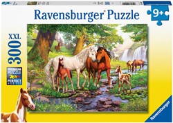 Ravensburger legpuzzel wilde paarden dieren XXL 300 stukjes