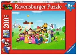 Ravensburger Super Mario puzzel - Kinderpuzzel 200 XXL stukjes karton