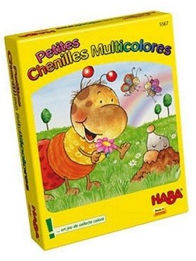 Haba regenboog rups kaartspel voor kinderen vanaf 3 jaar