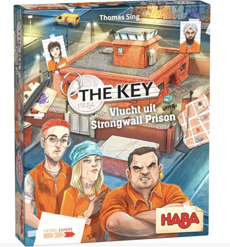 Haba bordspel The Key - Vlucht uit Strongwall Prison expert editie