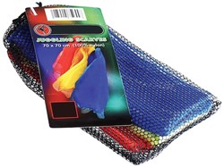 Eureka jongleer sjaaltjes set - educatief speelgoed 70x70 cm multicolor