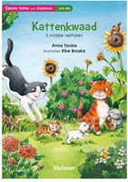 Kluitman katten leesboek AVI M3 voor kinderen 6+ leren lezen