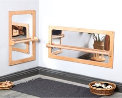 Cosy speelgoed spiegels 2 stuks voor kruipen en ontdekken