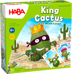 Haba spel King Cactus - kleurrijk kinderspel vanaf 4 jaar
