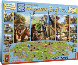 999 Games Carcassonne Big Box 3 - Bordspel - met 11 uitbreidingen