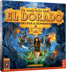 999 Games bordspel De Zoektocht naar El Dorado Helden & Demonen uitbreiding