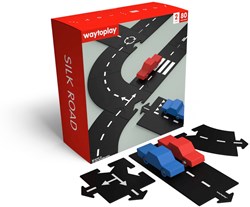 Waytoplay speelgoed wegen Silk Road - 82 stuks flexibel speelgoed