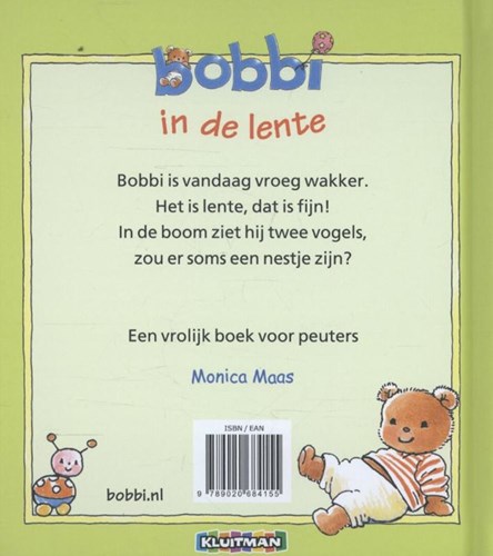 Kluitman Bobbi prentenboek lente peuterboek 2+ voorleesboek-2