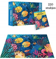 Rebo puzzel en boek koraalriffen Save the Planet educatief speelgoed 6+