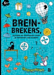 Ballon breinbrekers puzzelboek voor kinderen 6+ logisch denken