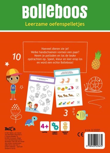 Ballon educatief oefenboek leerzame spelletjes voor kinderen 3+-2