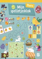 Ballon spelletjesboek Pasen voor kinderen 4+ met leuke puzzels