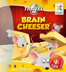 Smart Games magnetisch reisspel Brain Cheeser - 48 uitdagingen