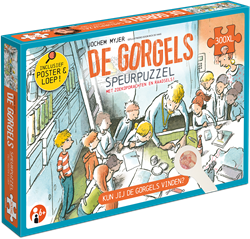 Tucker's Fun Factory Gorgels puzzel - zoekpuzzel 300 XL stukjes kinderen