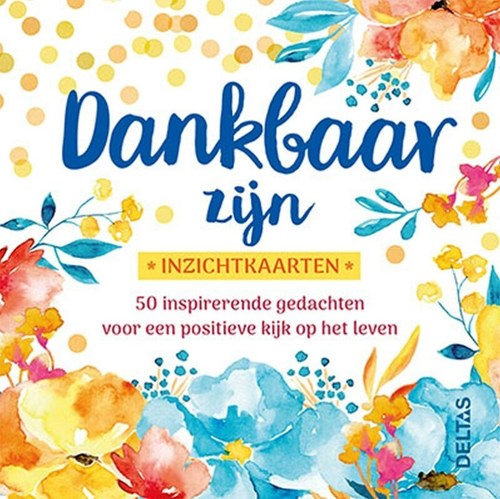 Deltas inzichtkaarten dankbaarheid - inspirerende kaarten set