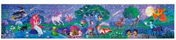 Hape puzzel magisch bos 1,5 meter - glow in the dark