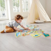 Hape puzzel Wheels & Wonders - educatief speelgoed voertuigen