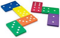 Learning Resources educatief speelgoed Jumbo zachte foam domino stenen
