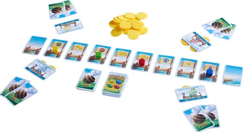 Haba Mini spel Vallei der Vikingen coöperatief kinderspel in tin-2