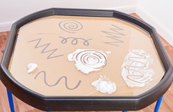 Cosy Tuff Spot Tray herschrijfbare perspex insert educatief
