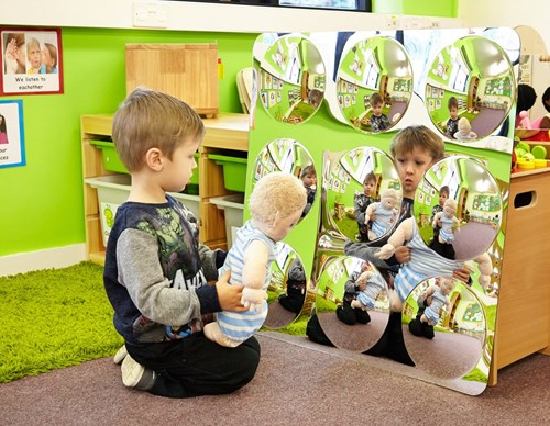 TickiT spiegel speelgoed acryl 9-dome 780mm educatief-2