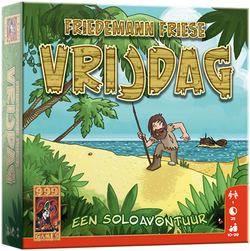 999 Games kaartspel Vrijdag - solo strategisch spel voor 1 speler