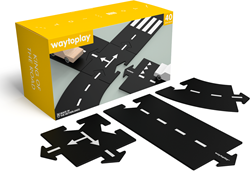 Waytoplay flexibele autobaan King of the Road - 40 stuks speelgoed